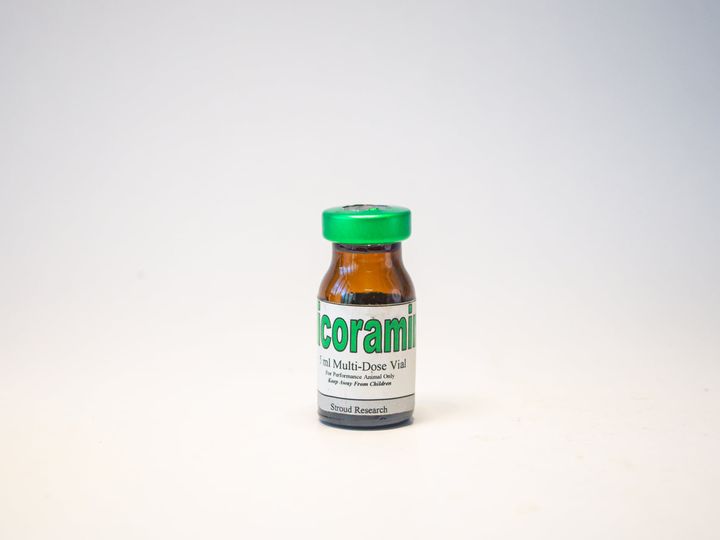 NICORAMIN - 5ml - USA : HỖ TRỢ ĐÁ TĂNG BO, TẢI CỬA NUỐT ÓI, HỢP VỚI GÀ NẠP