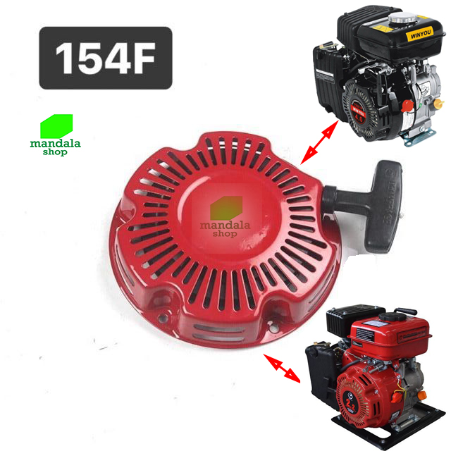 Ốp giật khởi động máy bơm nước 154 F, động cơ xăng 154