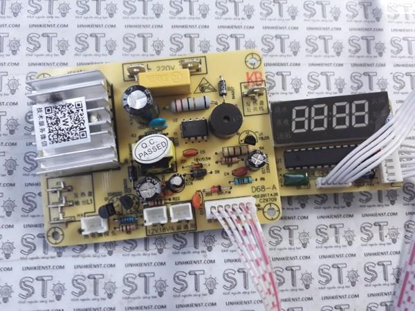 Bo mạch bếp hồng ngoại đa năng D68