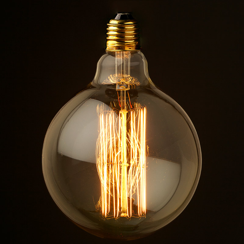 Bóng edison g125 40w vintage dimmer