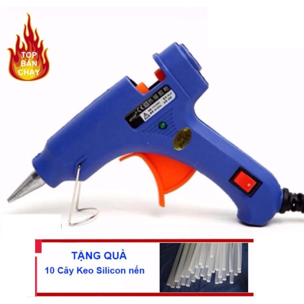 Máy bắn keo 20w tặng 10 cây keo