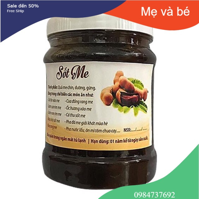 1 hũ sốt me đường phèn chua ngọt siêu ngon