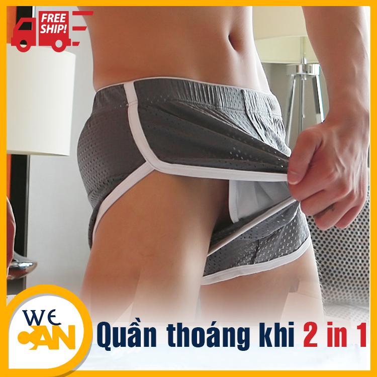 Quần ngủ nam lưới thể thao - Quan ngu nam luoi the thao