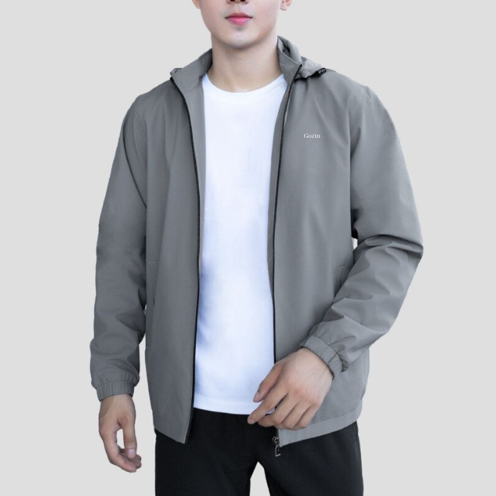 Áo khoác nam GOZIN.STORE cản gió cản bụi giữ ấm áo gió nam thể thao năng động JA07