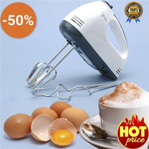 Máy đánh trứng cầm tay tatch 7 tốc độ 100w cao cấp