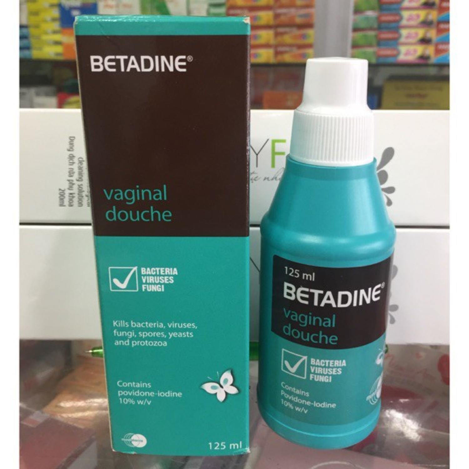 Betadine Mouth wash súc miệng họng Betadin Mouthwash chai 125ml