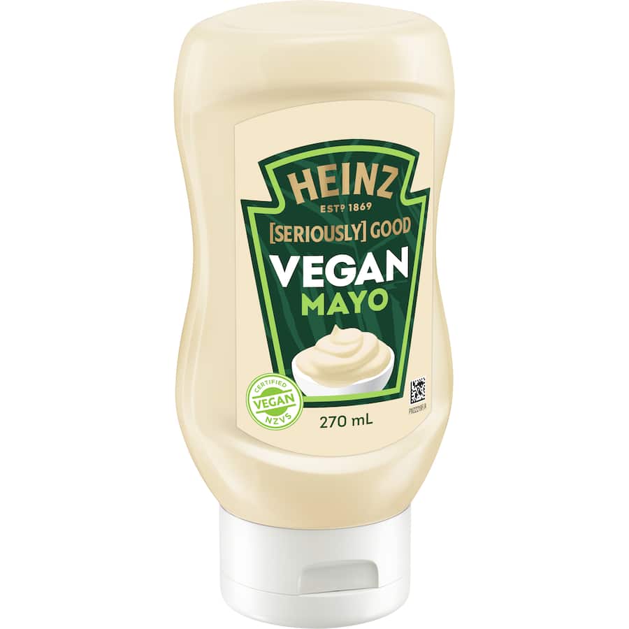 SỐT Mayonnaise CHAY VEGAN Heinz Seriously Good Mayo – KHÔNG TRỨNG Béo Mịn, 270g