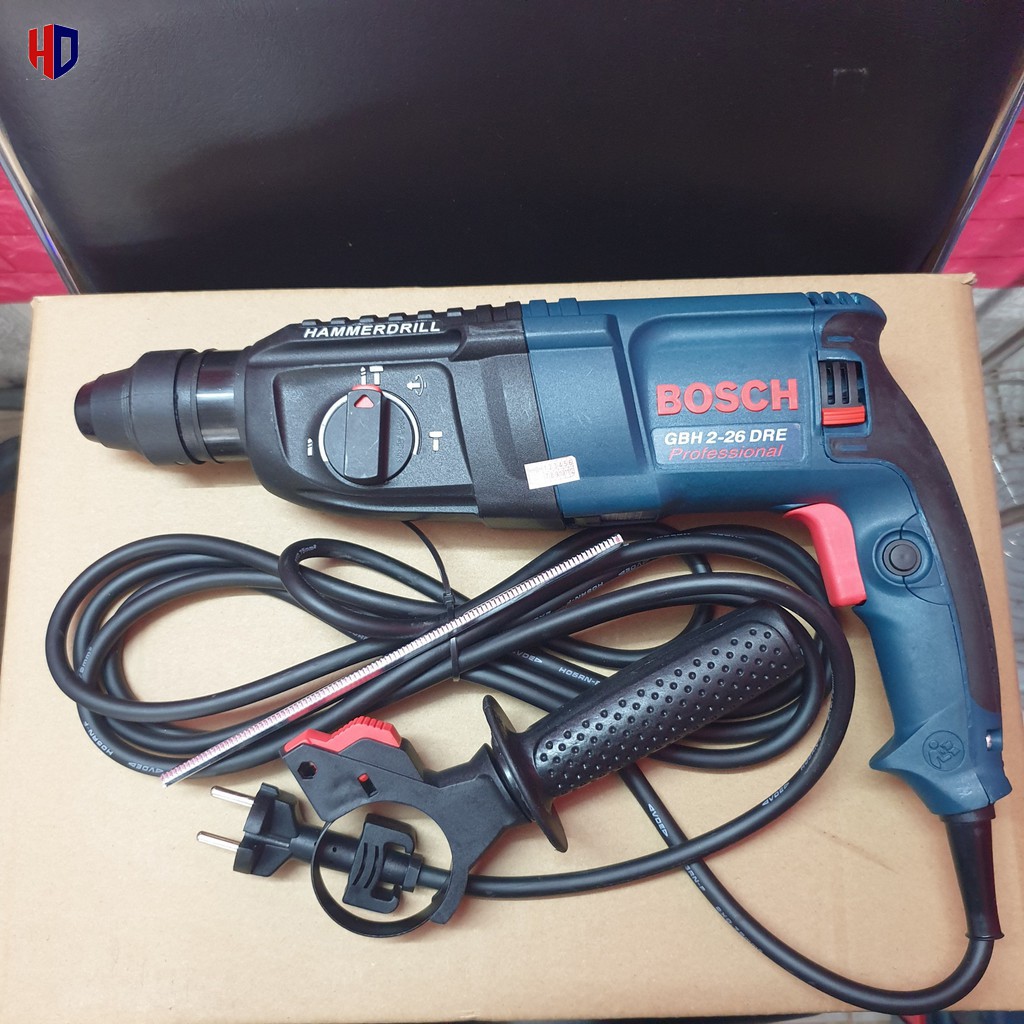 Máy khoan bê tông GBH 2-26 DR chính hãng công suất lớn 800w ,khoan tường , khoan gỗ ,khoan sắt