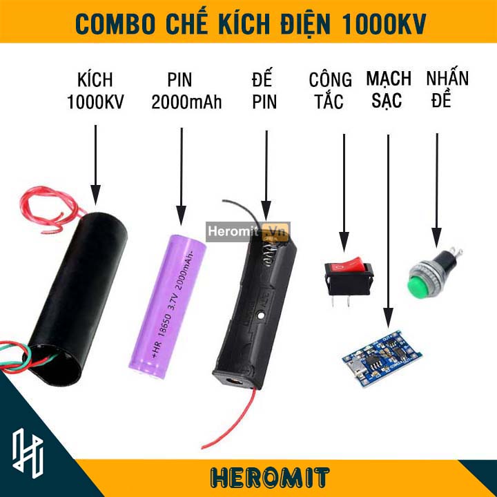 Bộ Kich Điện 1000KV Combo Đầy Đủ
