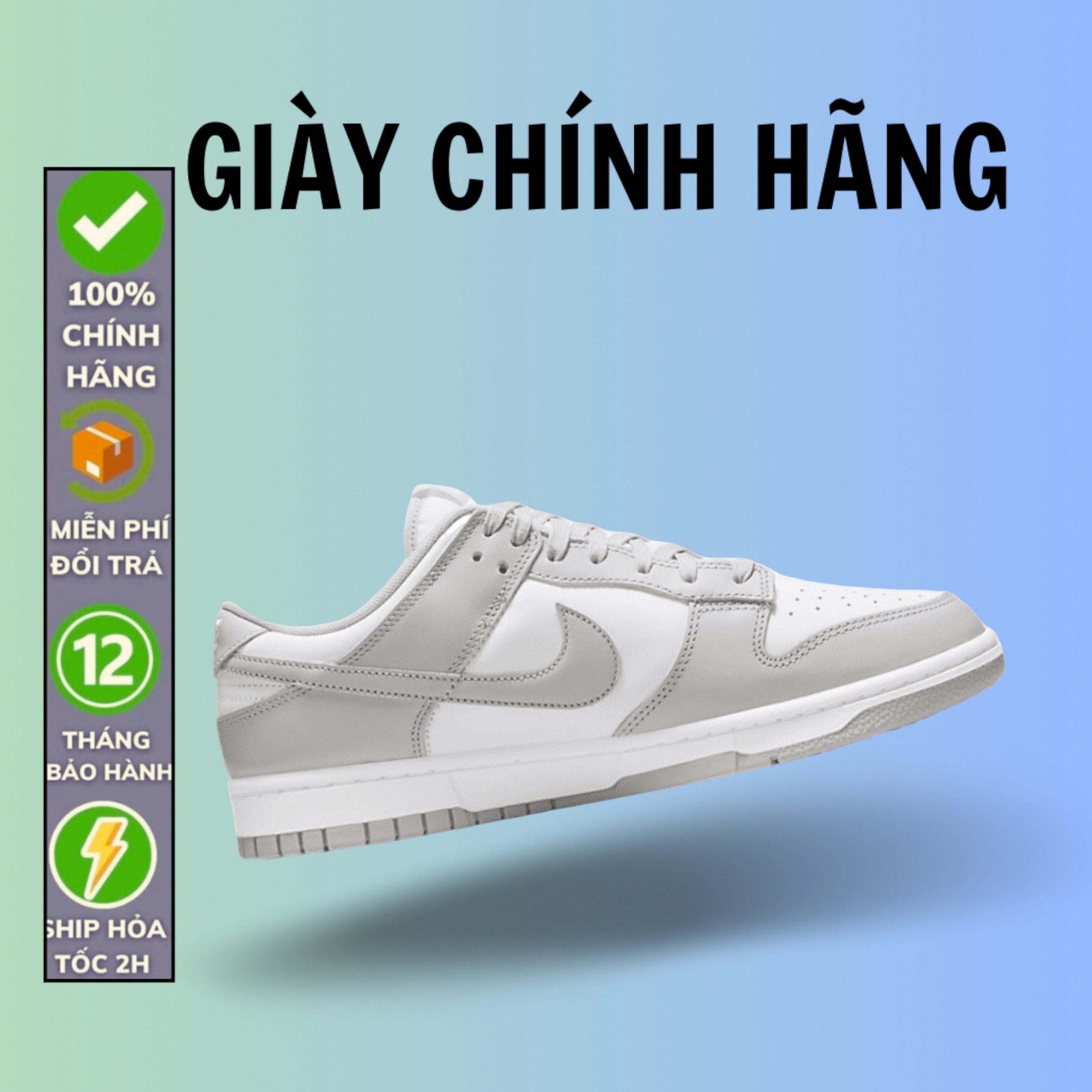 Giày dunk low in fog gray dd1391-103