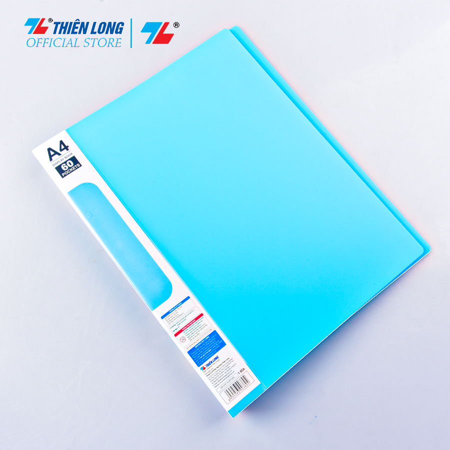  Bìa đựng hồ sơ 60 lá sức chứa 300 tờ A4 80 gsm Thiên Long Flexoffice FO-DB009 