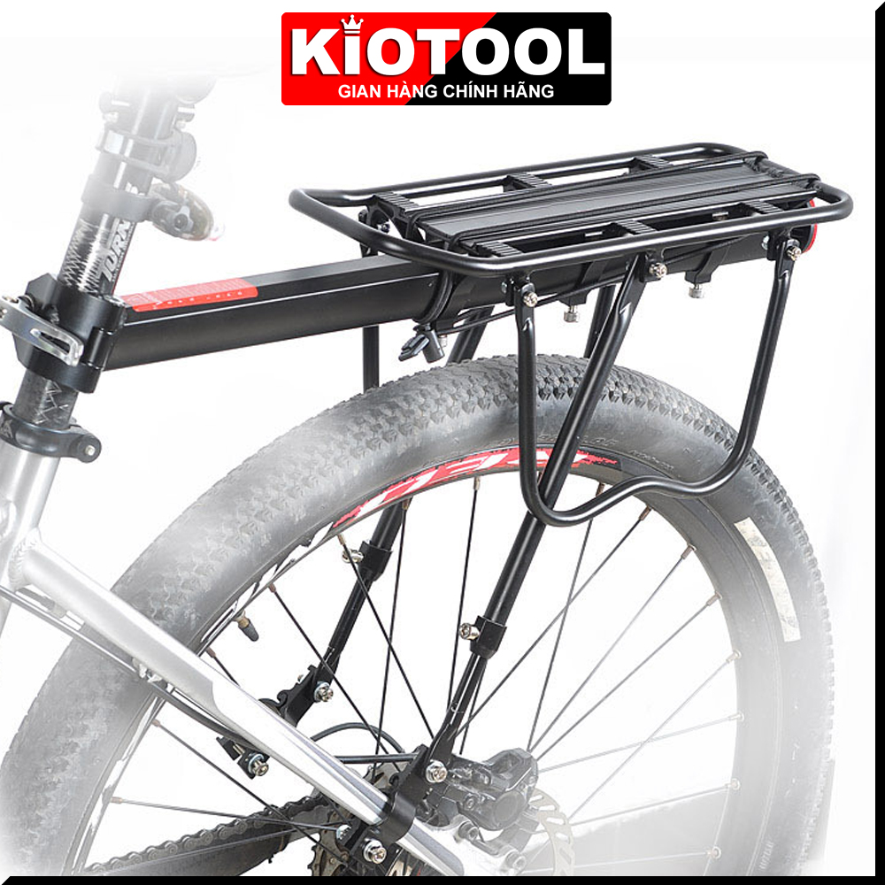 Kệ Yên Sau Gác BaGa  Kiotool Gắn Thêm Phía Sau Cho Xe Đạp Vào Cốt Yên cho xe đạp địa hình và leo núi