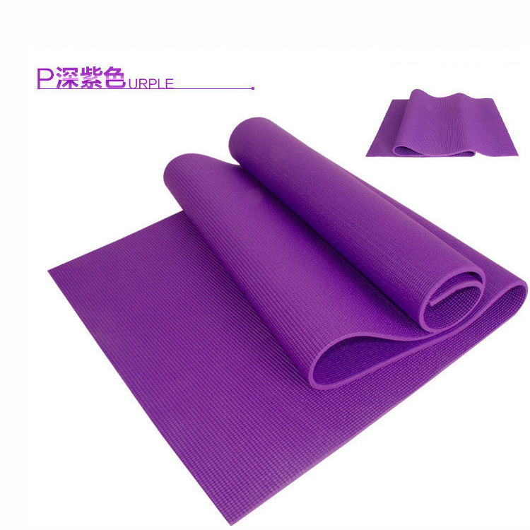 3MM4MM Thảm Tập Yoga PVC Thảm Tập Yoga Thảm Tập Yoga Bán Buôn Nhiều Màu Hỗn Hợp