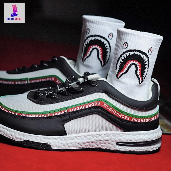 [HCM]Vớ Tất Bape Shark Cá Mập