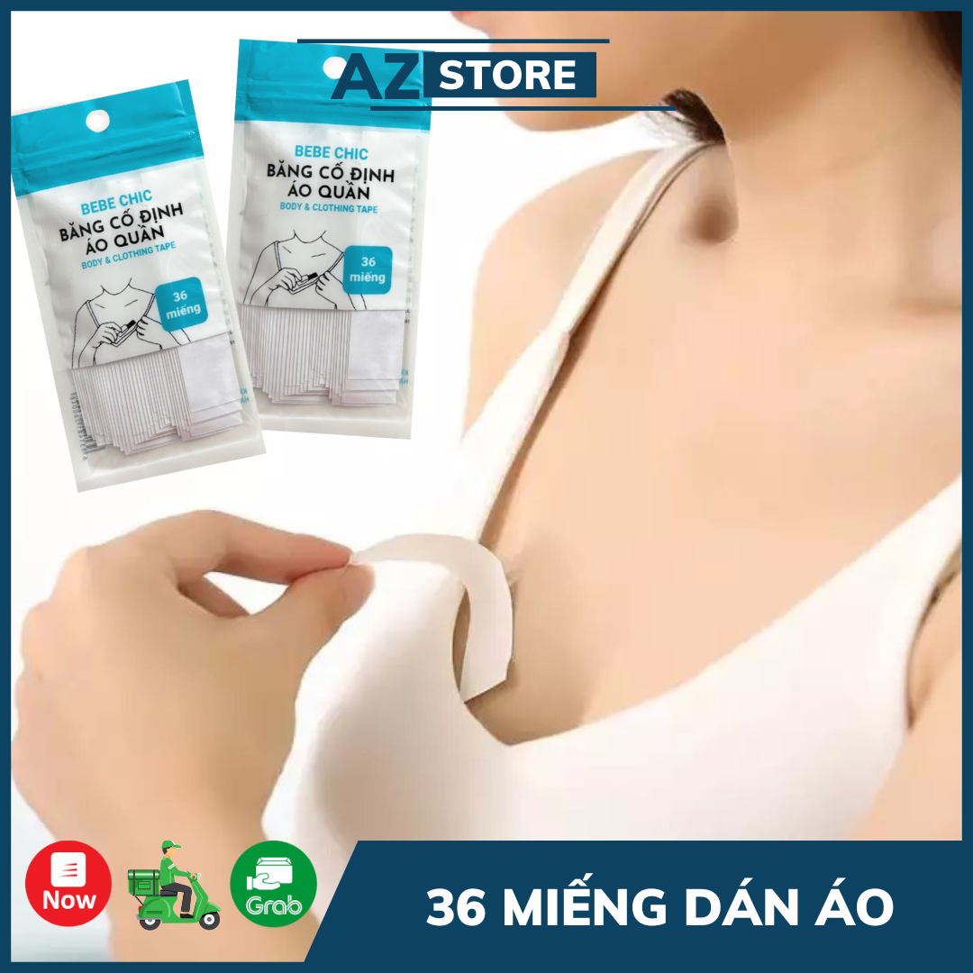 36 miếng dán cố định quần áo, băng dính 2 mặt - AZ Store