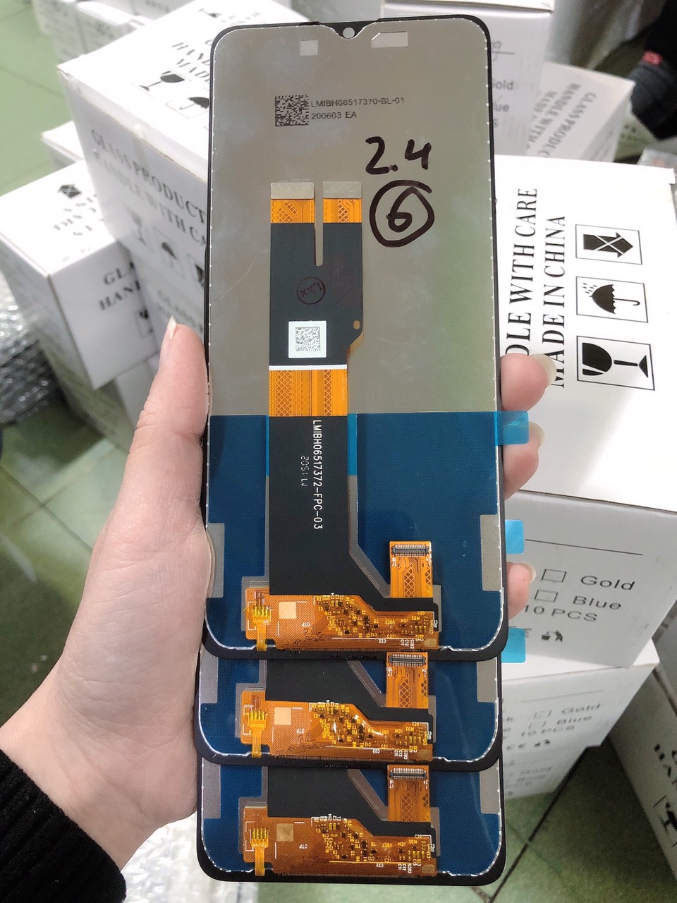Màn hình nokia 2.4 - nguyên bộ loại tốt , màu đen