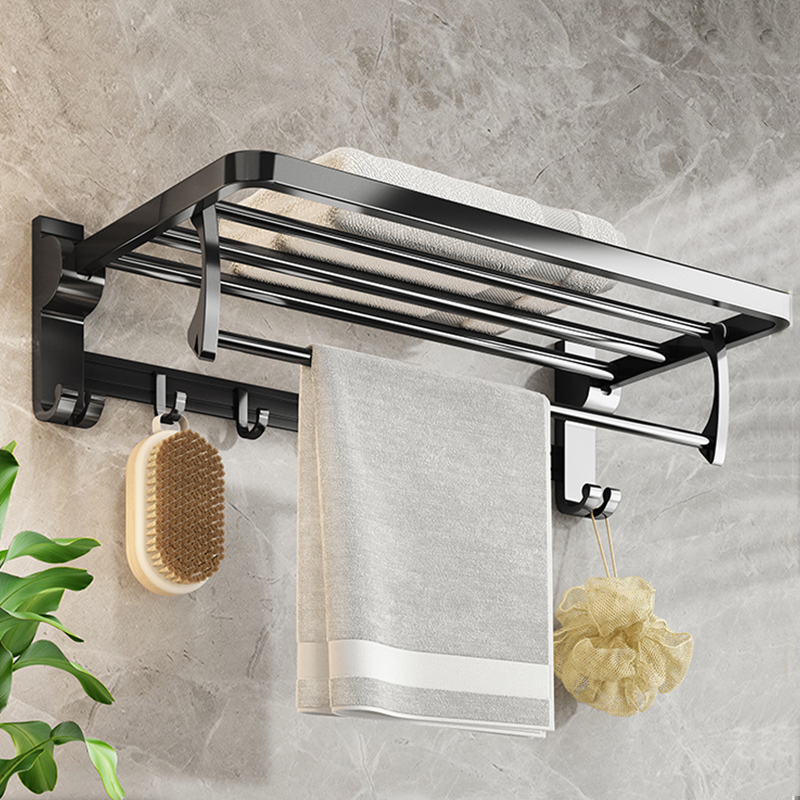 Giá để khăn treo quần áo nhà tắm sơn tĩnh điện không gỉ