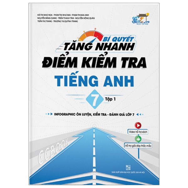 Fahasa - bí quyết tăng nhanh điểm kiểm tra tiếng anh 7 - tập 1