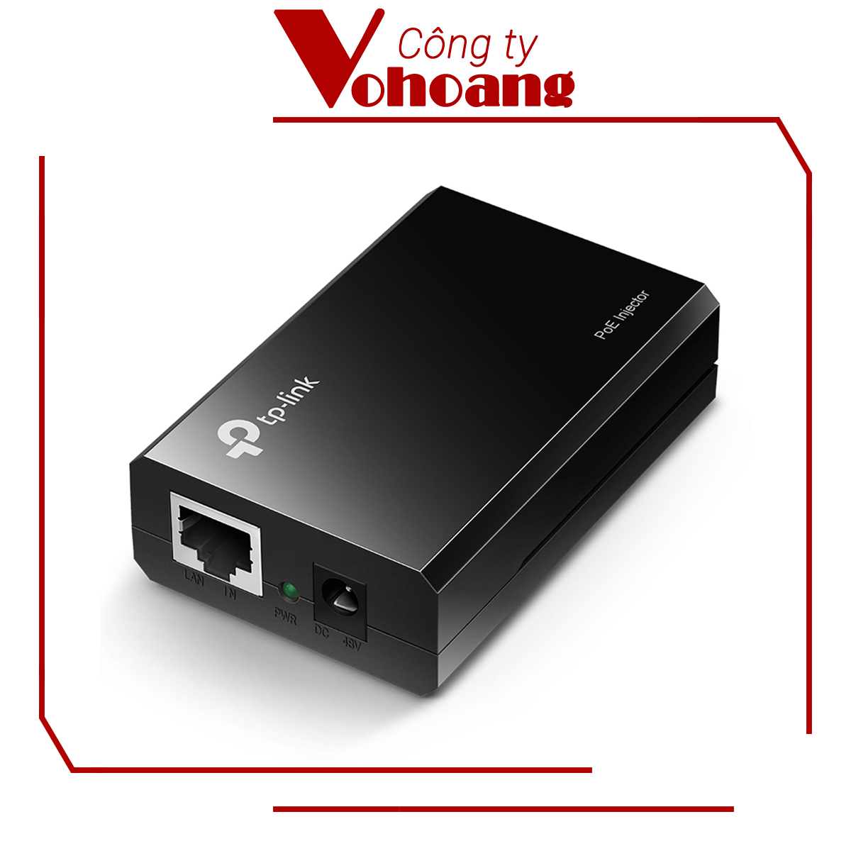 Bộ chuyển đổi PoE Injector TP-Link TL-POE150S Hỗ trợ tốc độ Gigabit