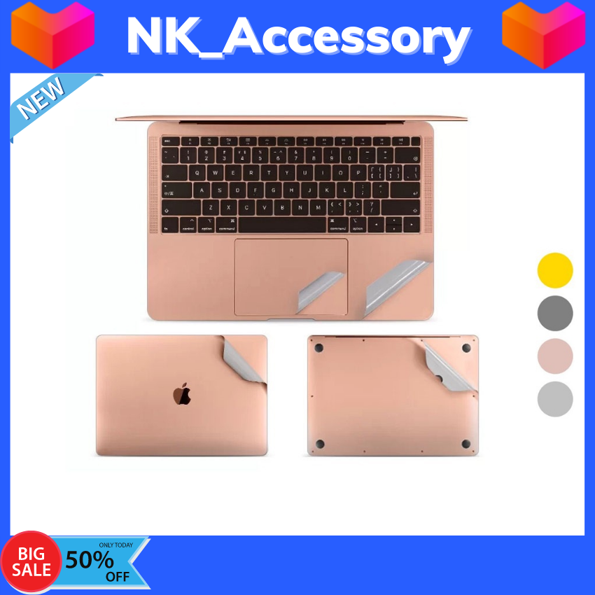 Dán Macbook Chính Hãng JRC 4 in 1 [ GIÁ SỐC ] miếng dán bảo vệ Macbook chống trầy xước, tản nhiệt tốt, phụ kiện, phụ kiện máy tính, bảo vệ máy tính, dán macbook, miếng dán chống xước