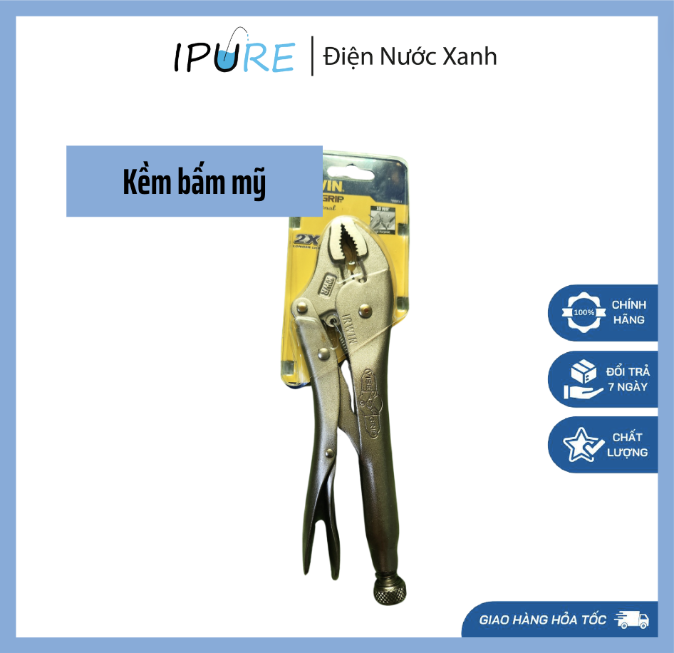 Kềm bấm chết mỹ 10 inch irwin, kìm bấm mỹ