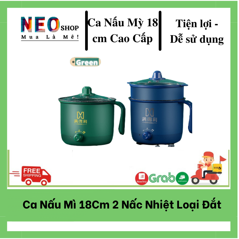 Ca mì 18cm có giá hấp inox cooking pot - ca nấu mì có lồng hấp 2 in 1 siêu tốc tiện lợi,ca nấu mì,nồi lẩu mini,ca mì, nồi lấu mì,nồi hấp mini