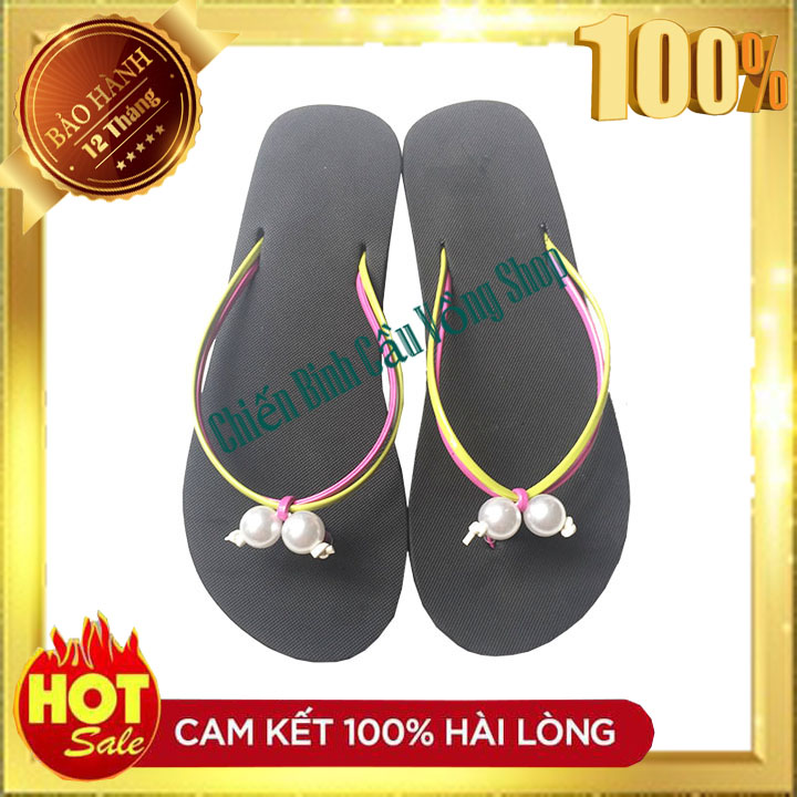 Dép kẹp dây (mẫu 3) - Dép nữ - Dép quai kẹp nữ - Dép xốp đế cao - Dép kẹp nữ