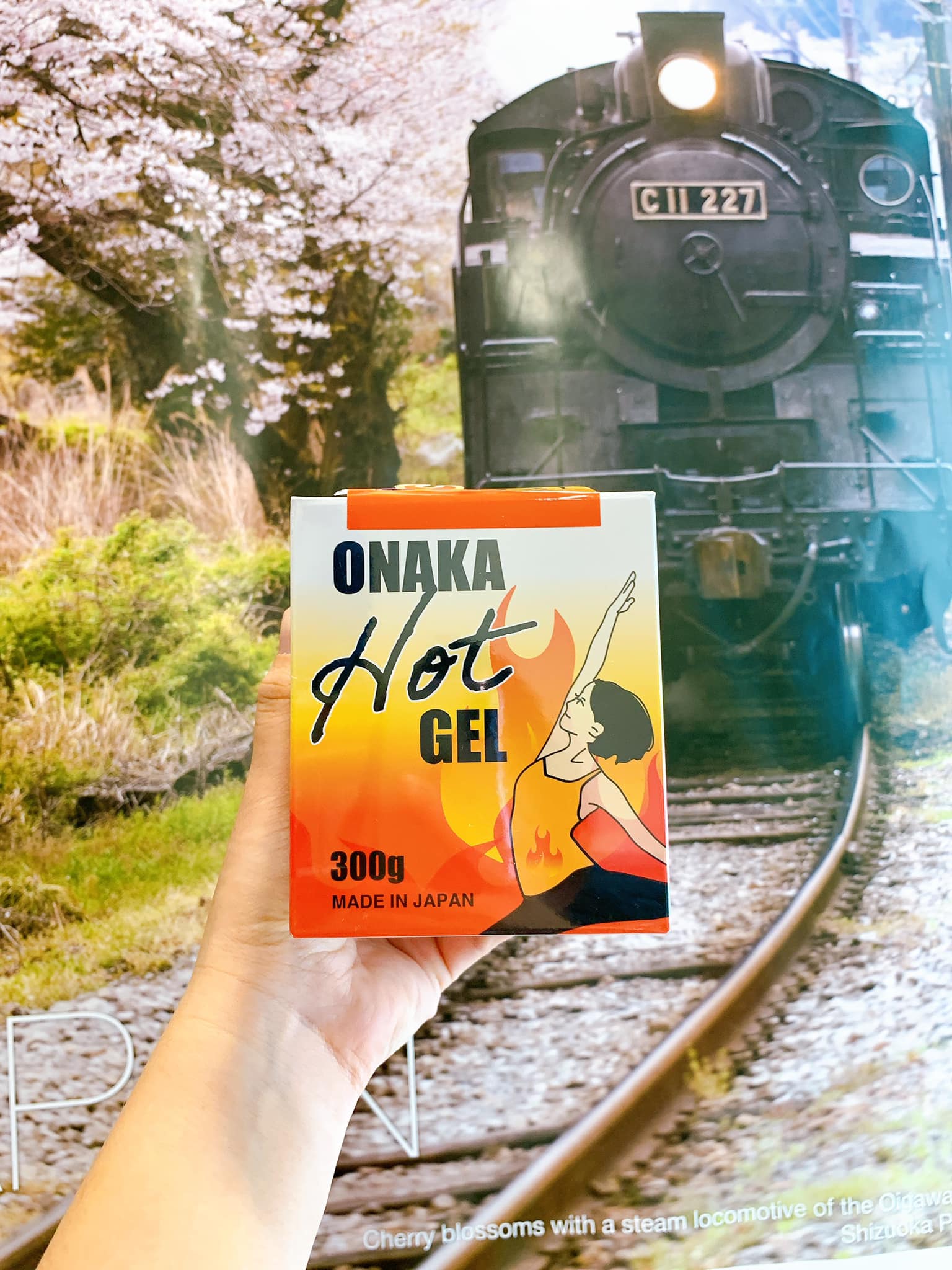 Hot gel onaka tan mỡ bụng nhật
