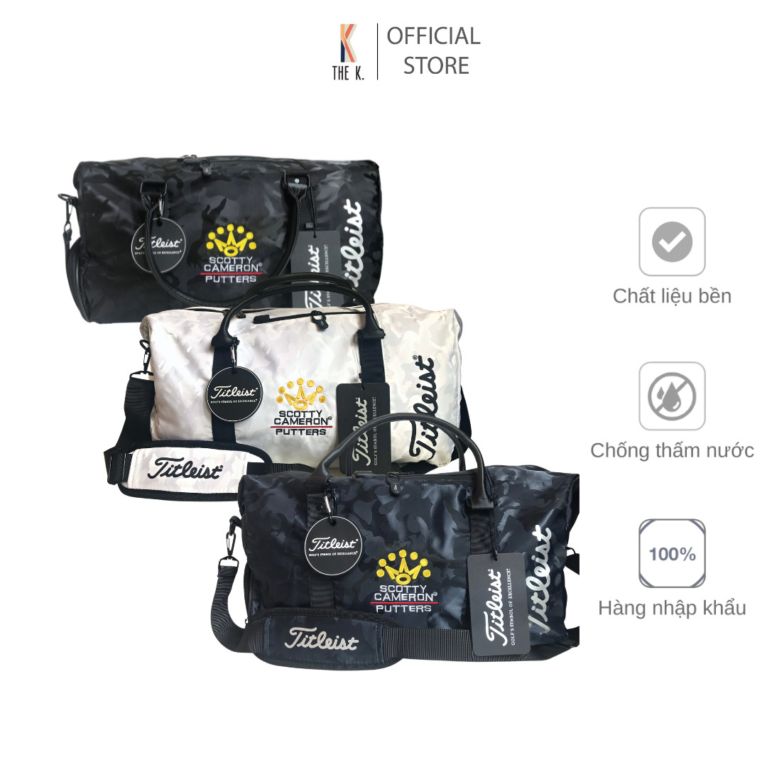 Túi xách golf thời trang hoạ tiết - Boston Bag
