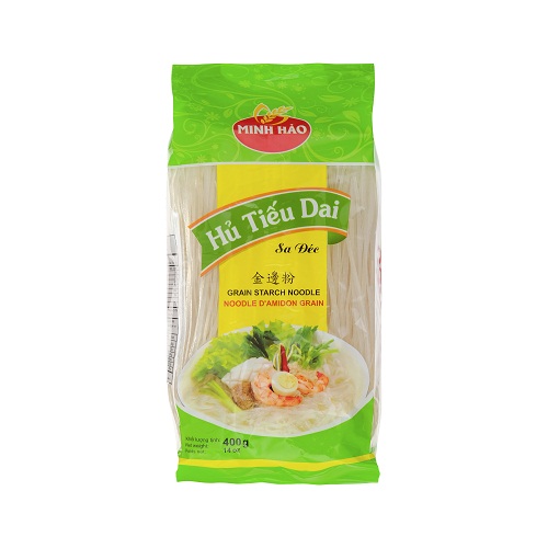 2 Gói Phở VN 400g và Hủ Tiếu Dai 400g