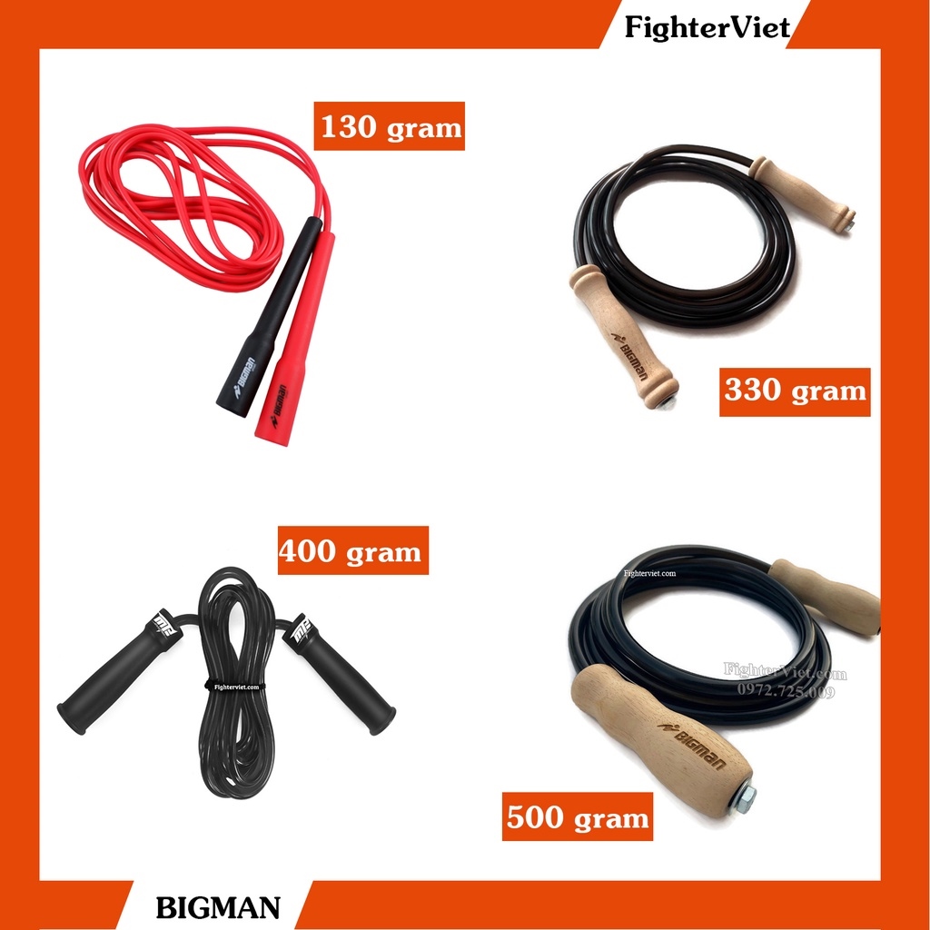 【HOT SALE】 ( RẺ VÔ ĐỊCH ) Dây Nhảy BigMan Thái Lan Dây Nhảy Thể Lực 2021