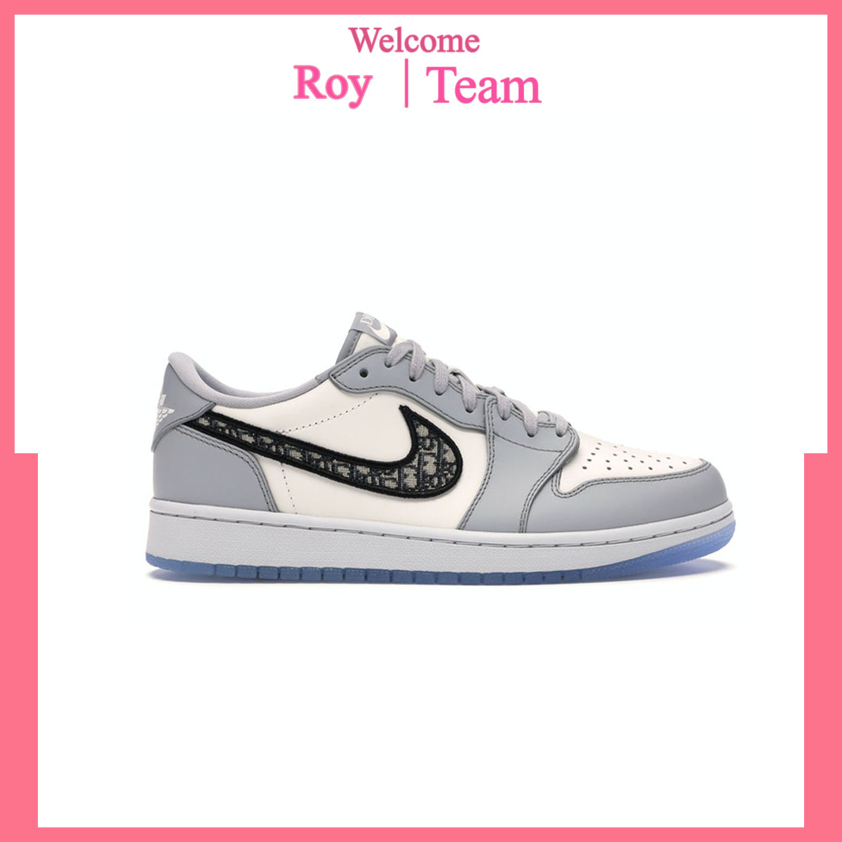 [Tặng Tất + Full Hộp] Giầy Thể Thao SNEAKER AIR JOCDAN 1 DlOR ,GIÀY JORDAN1 FORCE ONE Thấp Cổ Xám Nam Nữ HOT 2021