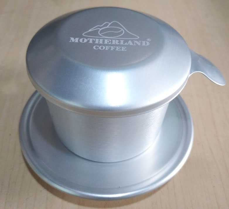 Phin pha cafe cao cấp anode trắng