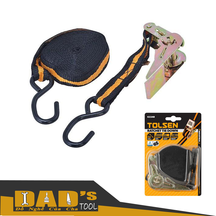 Dây tăng đưa chằng hàng 5m - tolsen 62248