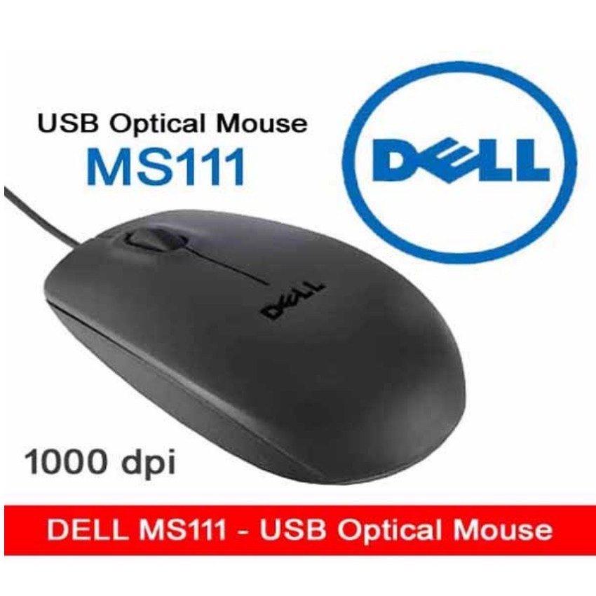 Chuột máy tính DELL MS111 Văn Phòng, Chuột Fuhlen Chơi Game, chuột có dây chính hãng