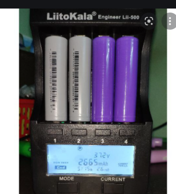 2 cell pin 18650 lishen 2600mah-5c - pin lishen,pin dự phòng