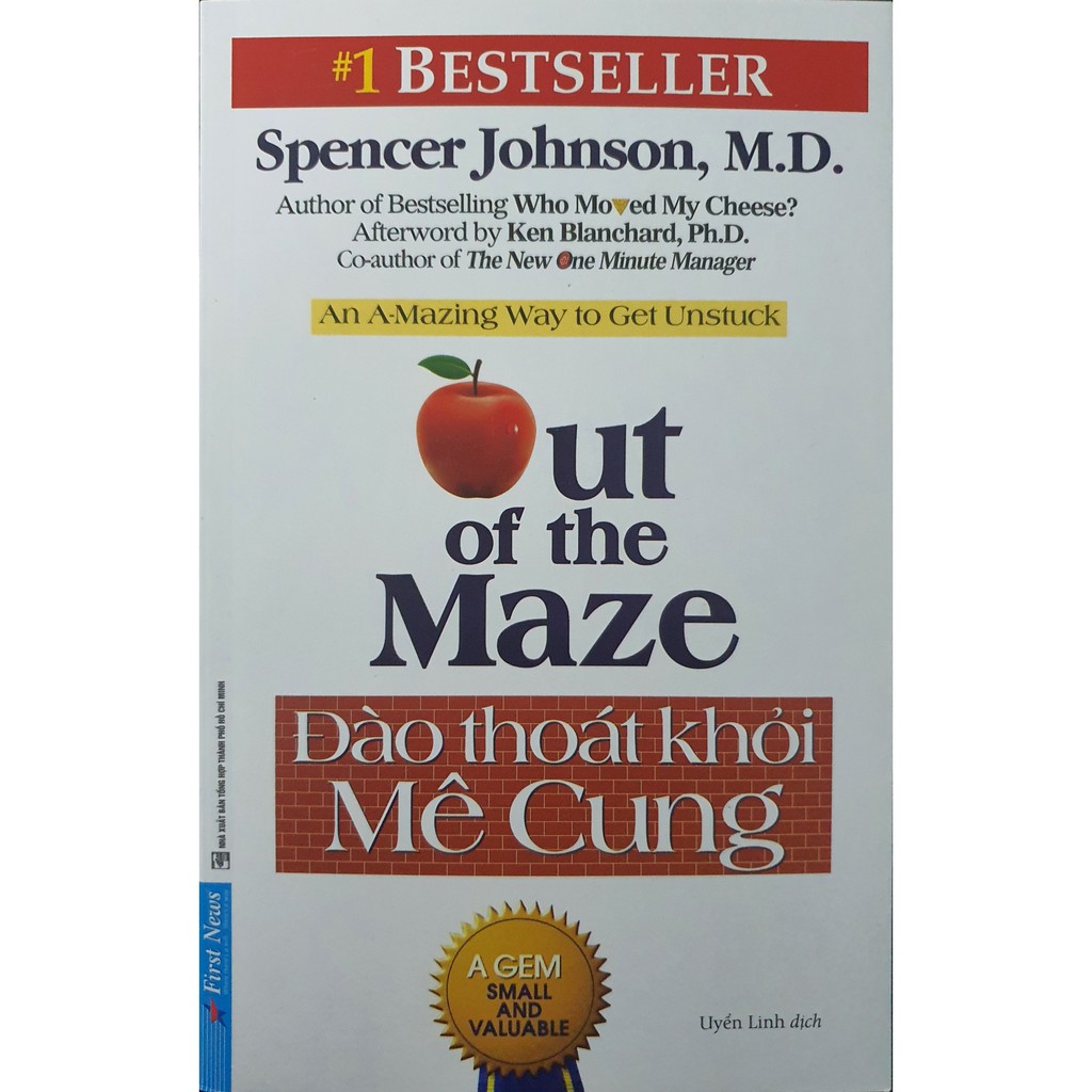 Sách out of the maze - đào thoát khỏi mê cung
