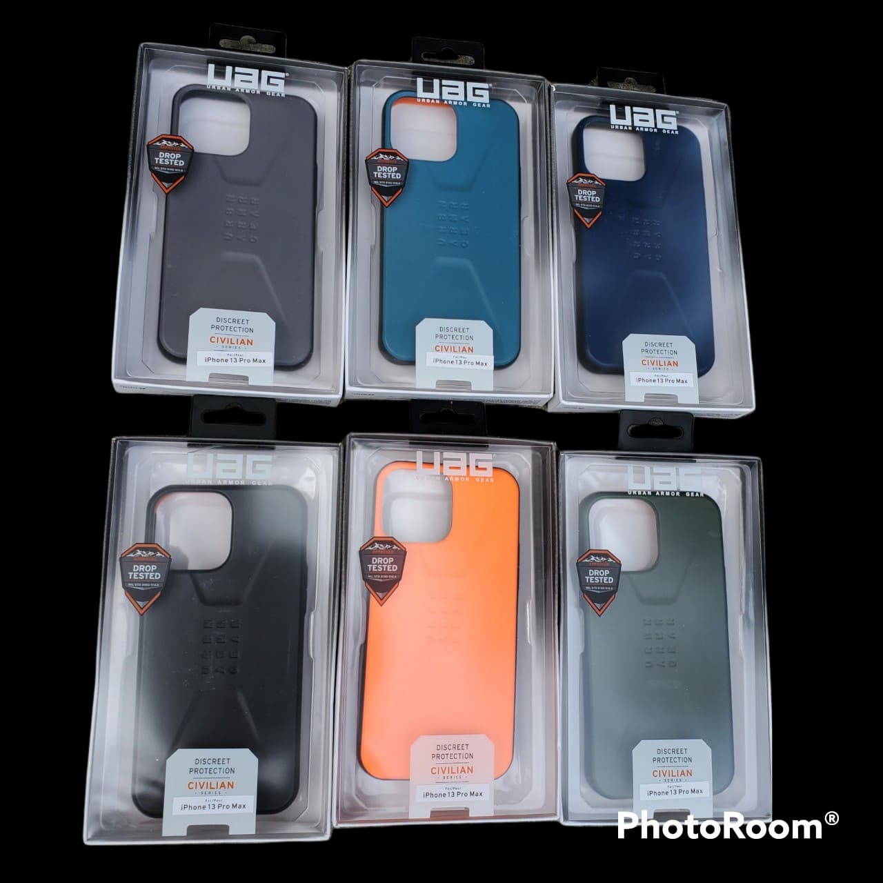Ốp lưng chống sốc uag civilian viền dẻo cho iphone 13,13 pro,13 pro max