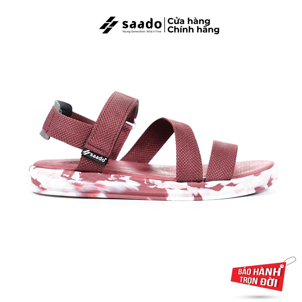 Giày Sandal SAADO CL06 - Đỏ Nâu (nữ)