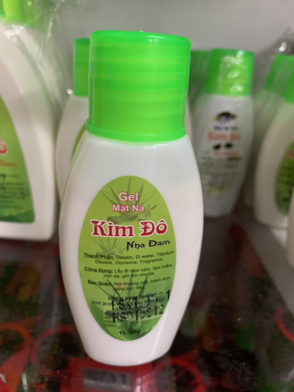 Gel lột mụn nha đam kim đô 60gr