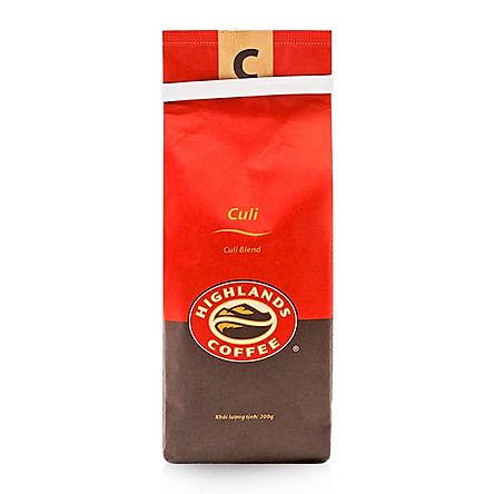 Cà phê Highlands Culi túi 200g