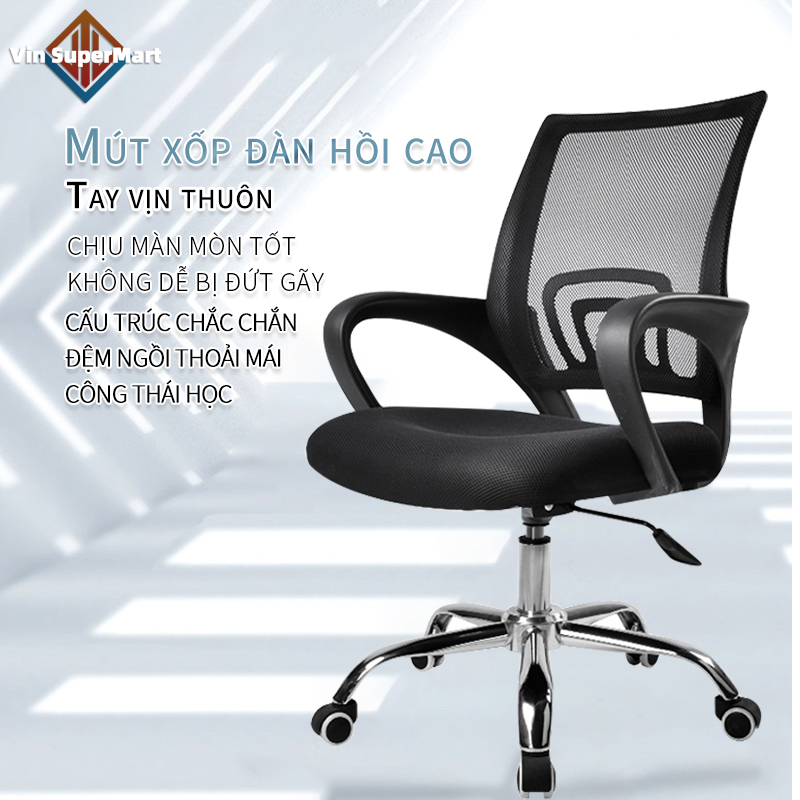 Ghế máy tính có thể xoay 360 độ Tựa lưng thoáng khí  chỉnh Ghế gaming thiết kế công thái học Ghế làm việc cho người lười