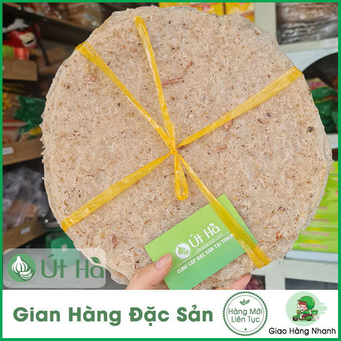 Bánh tráng nước dừa sấp 10 cái tam quan bình định béo ngon - út hà đặc sản