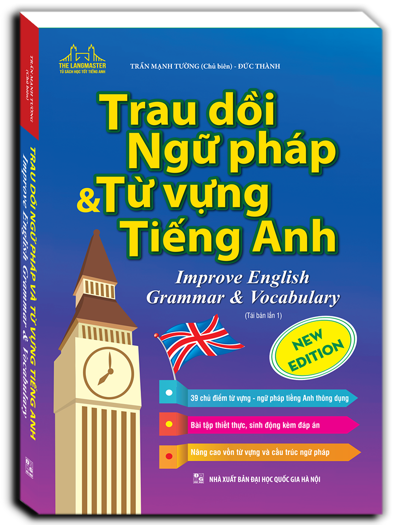 Sách - trau dồi ngữ pháp và từ vựng tiếng anh