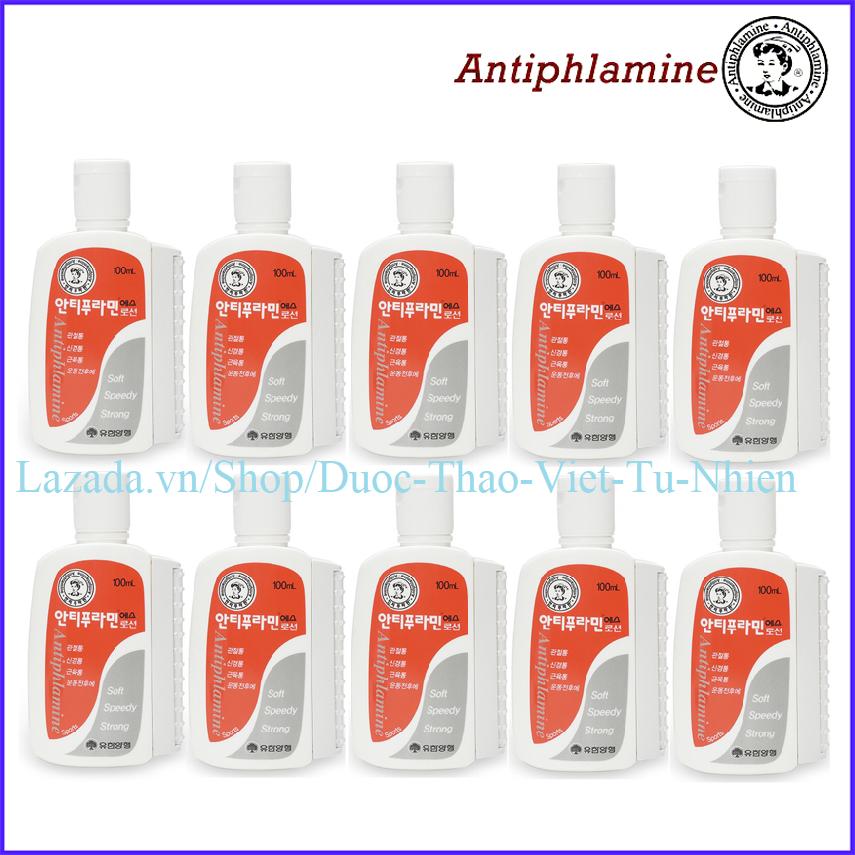 Bộ 30 Hộp Dầu nóng Yuhan Antiphlamine Lotion Hàn Quốc 100ml/hộp.