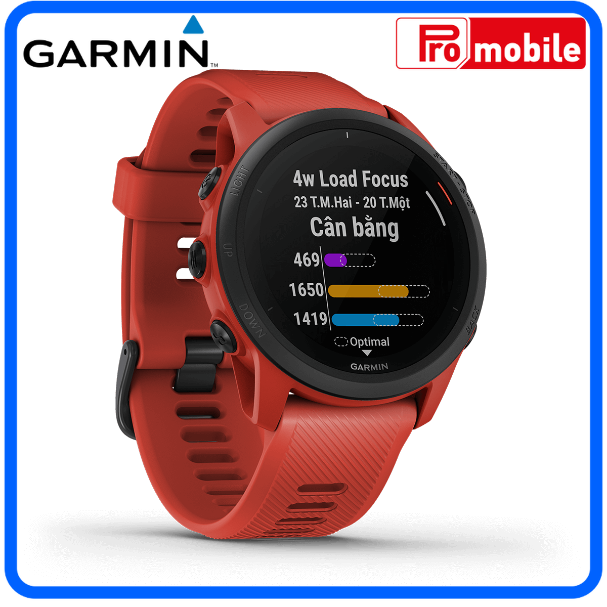 Đồng hồ thông minh garmin forerunner 745 - hàng chính hãng fpt - bảo hành 12 tháng