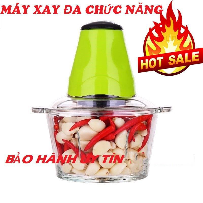 (GIẢM GIÁ SỐC) Máy xay thịt JiaShangJia YC801 2 lưỡi 300W, xay cực nhanh, đảm bảo an toàn cho người sử đụng, có thể xay thịt, hoa quả, rau củ. Máy chế biến thức ăn, hỗ trợ xay nhuyễn hỗn hộp ăn dặm dinh dưỡng cho bé yêu