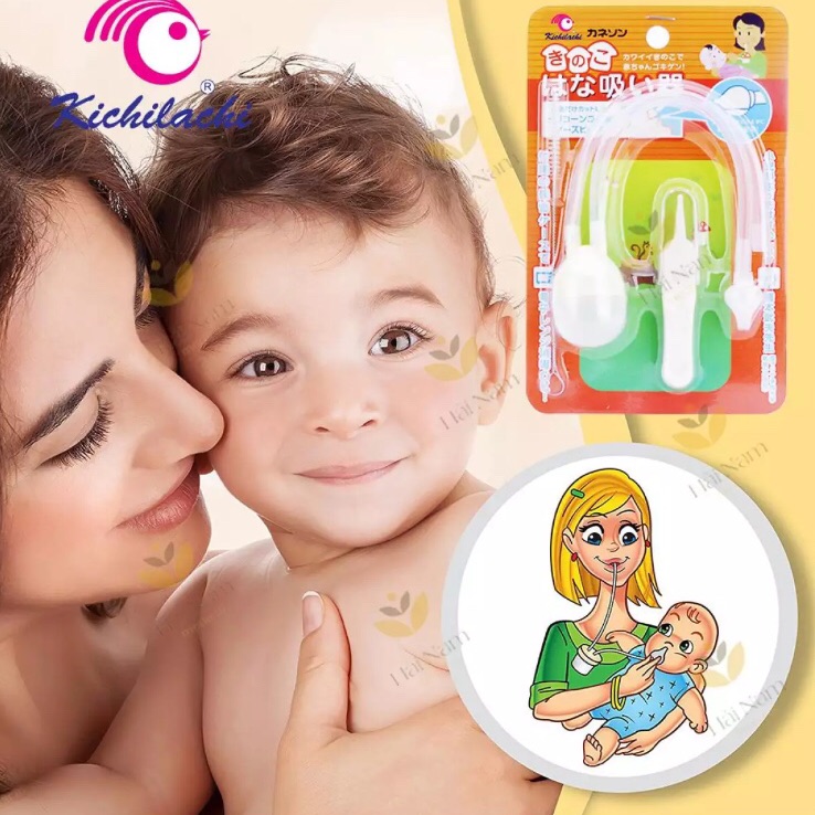 Dụng cụ hút mũi kichilachi cho bé