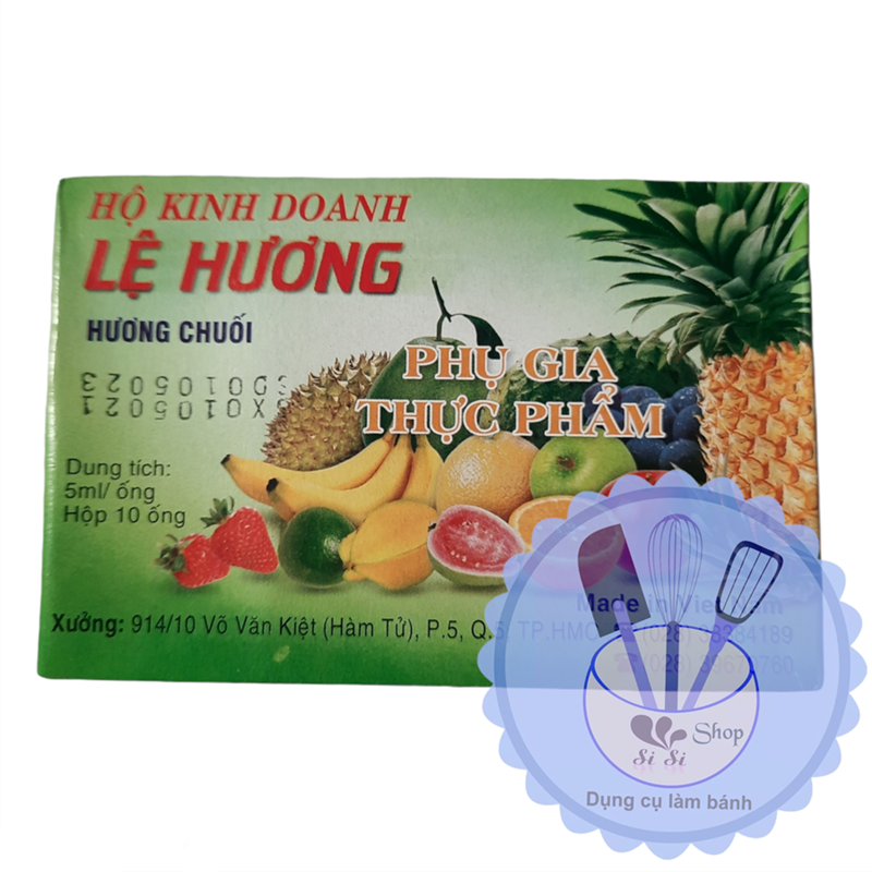 Tinh dầu chuối - Hộp 10 ống
