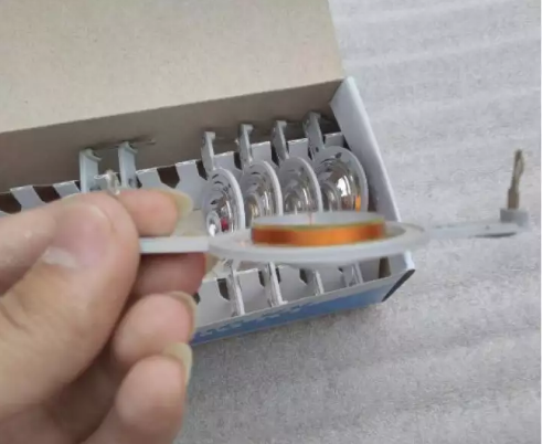 COIL LOA TREBLE 25MM MÀNG TRẮNG NHÔM CỨNG - HỘP 10 CÁI